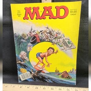 Mad Magazine #241 1983 Sept Special April Fool Issue Used Complete